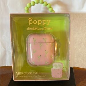 XO Poppy | “Shaken Not Stirred” 🍸AirPods 1st & 2nd Gen Cases